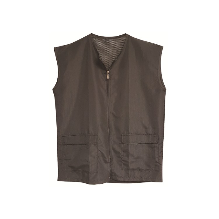 Black Ice Barber Mesh Vest - 2X - Black