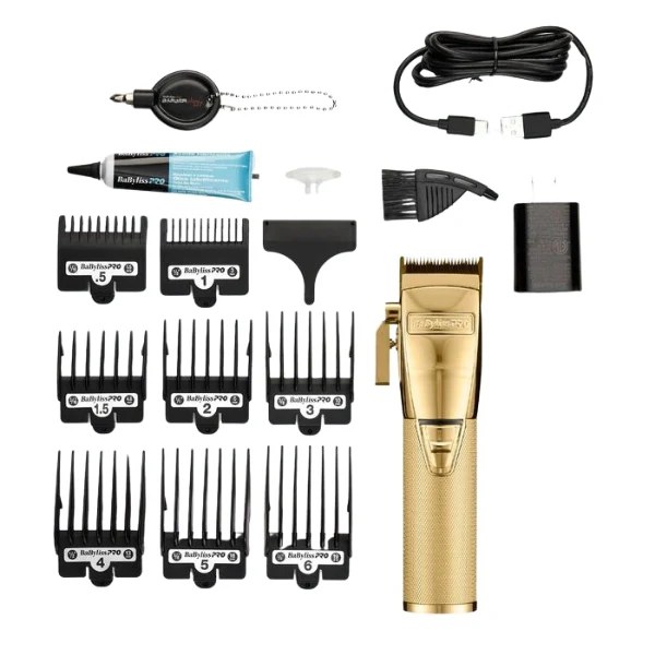 BaBylissPRO GoldFX+ All-Metal Lithium Clipper