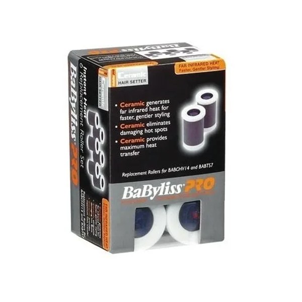 BaBylissPRO Ceramic Instant Heat Replacement Roller Set #BABJR6