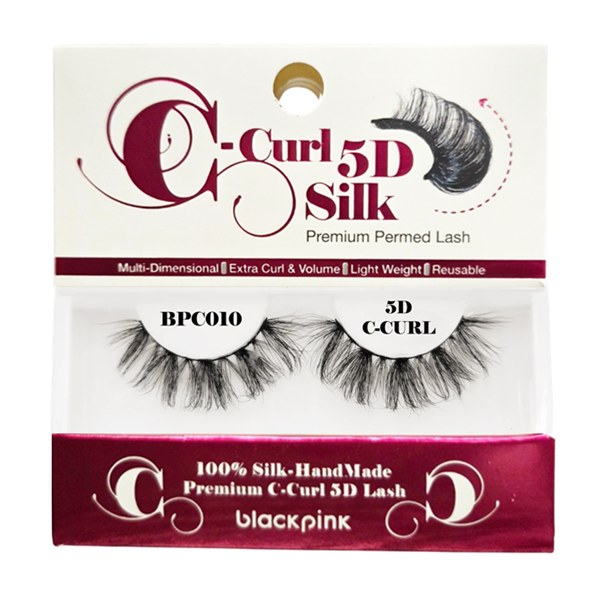 Black Pink 5D C-Curl Silk Premium Permed Lash #BPC010