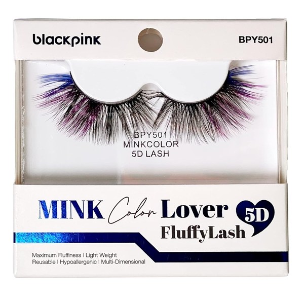 Black Pink 5D Color Lash #BPY501