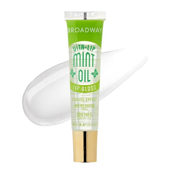Broadway Vita-Lip Clear Lip Gloss - Mint Oil