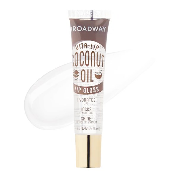 Broadway Vita-Lip Clear Lip Gloss - Coconut Oil