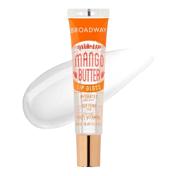 Broadway Vita-Lip Clear Lip Gloss - Mango Butter