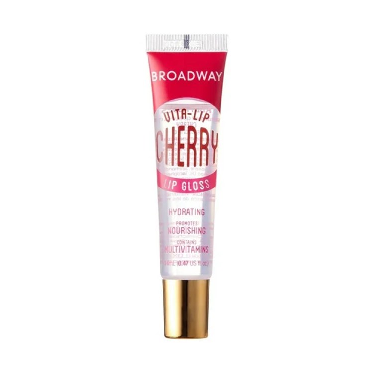 Broadway Vita-Lip Clear Lip Gloss - Cherry