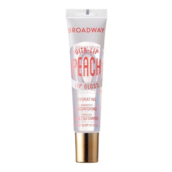 Broadway Vita-Lip Clear Lip Gloss - Peach