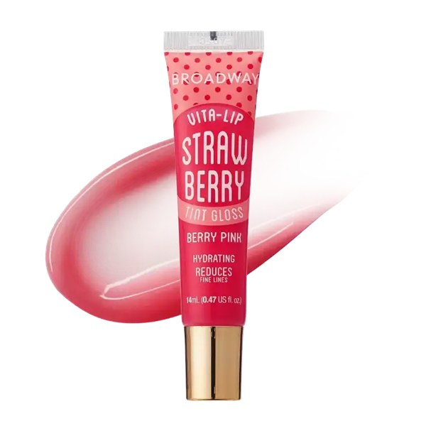 Broadway Vita-Lip Tint Lip Gloss - Strawberry