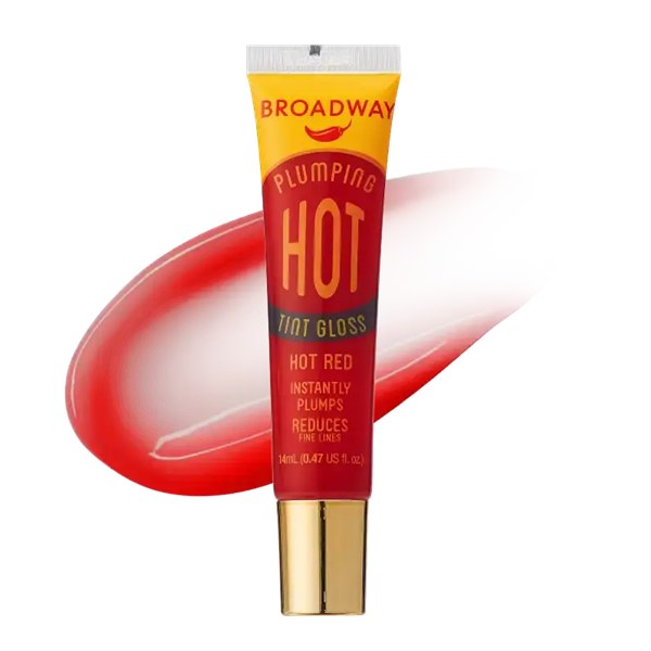 Broadway Plumping Tint Lip Gloss - HOT
