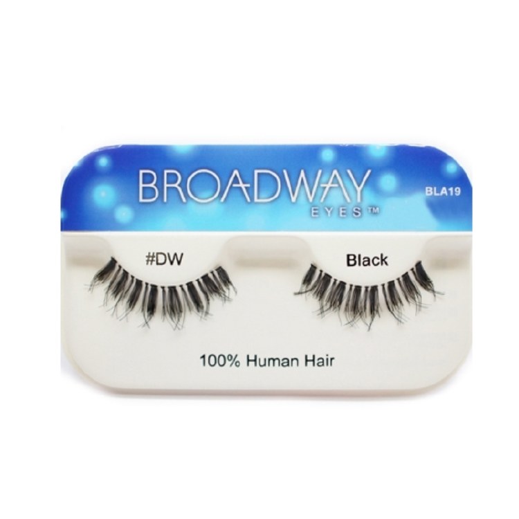 Kiss Broadway Eyes Eyelashes #19, Black