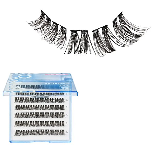 DIY Cluster Lashes Wide I Natural #DIY08 - 70pcs