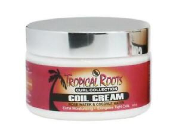 BB Tropical Roots Coil Cream with Rose and Coconut Water 10oz