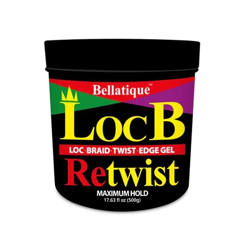 Bellatique Loc B Retwist Gel MAXIMUM HOLD - 17.63oz