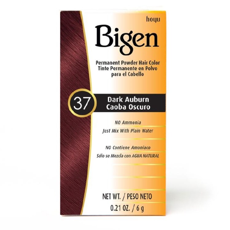 Bigen Permanent Hair Color - #37 - Dark Auburn