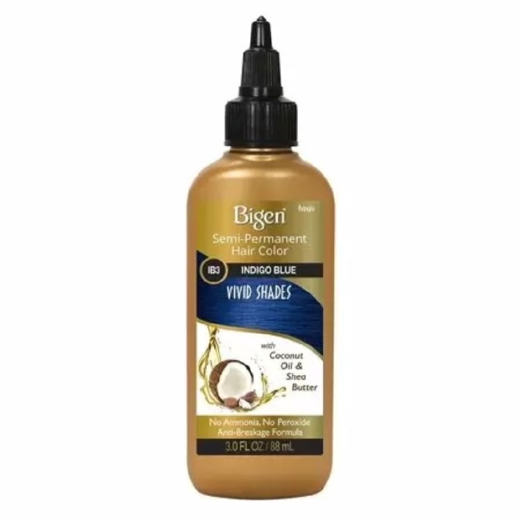 Bigen Semi Permanent Hair Color 3oz - #IB3 - Indigo Blue