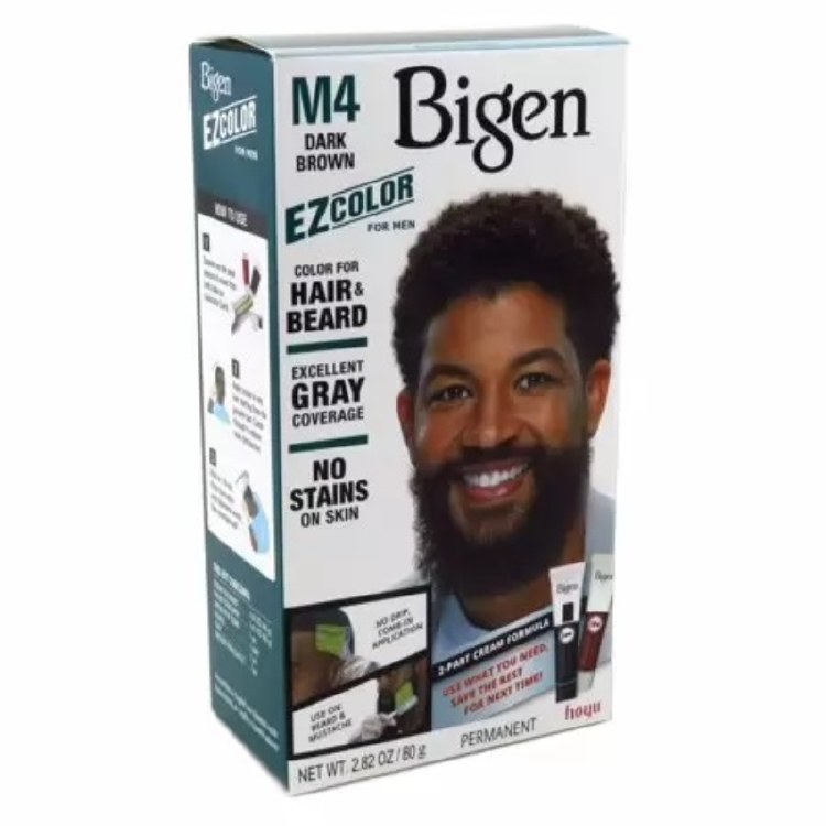 Bigen EZ Hair Color Kit for Men 2.8oz - #M4 - Dark Brown