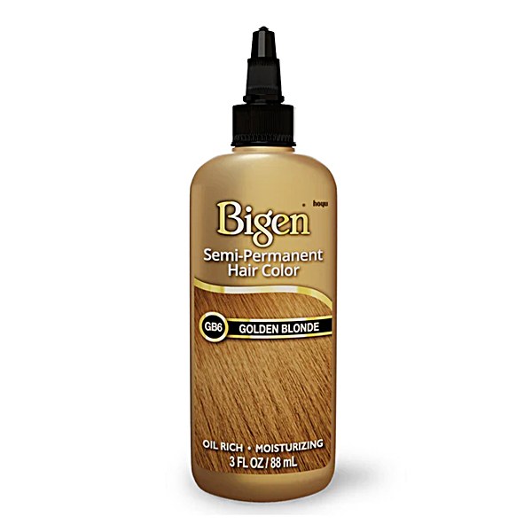 Bigen Semi Permanent Hair Color - #GB6 - Golden Blonde - 3oz