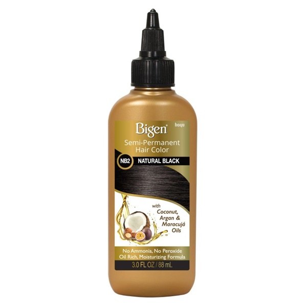 Bigen Semi Permanent Hair Color - #NB2 - Natural Black - 3oz