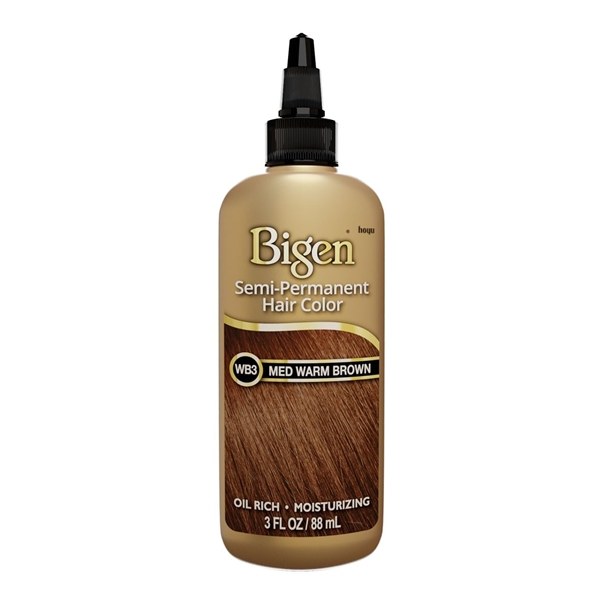 Bigen Semi Permanent Hair Color 3oz - #WB3 - Medium Warm Brown