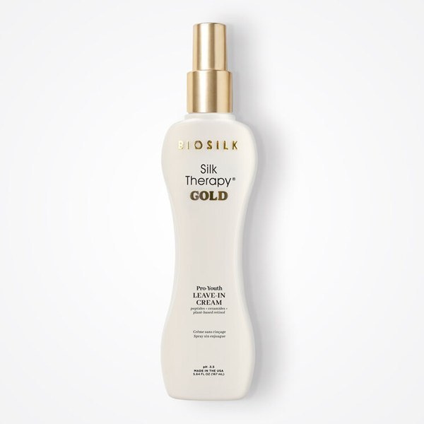 Biosilk Silk Therapy Gold Leave-In Cream 5.64oz