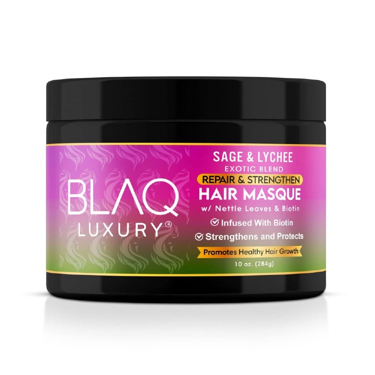 Blaq Luxury Sage & Lychee Hair Masque 10oz