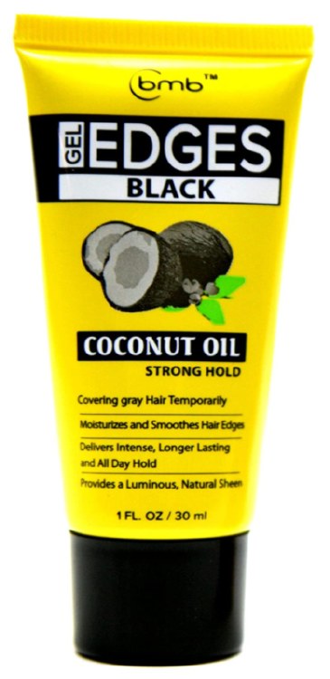 BMB Coconut Oil Edge Gel Black 1oz