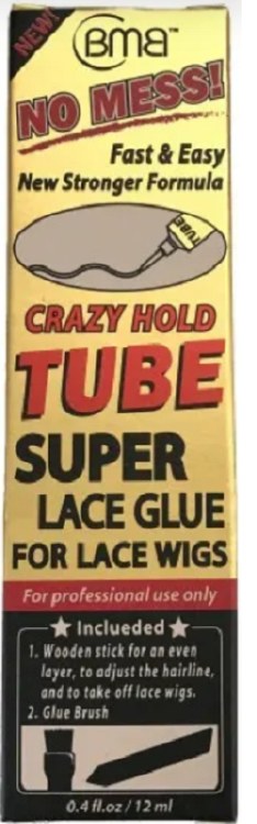 BMB Crazy Hold Super Lace Wig Glue 0.4oz - Beauty Depot