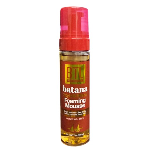 BTL Batana Style & Shine Foaming Mousse 7oz