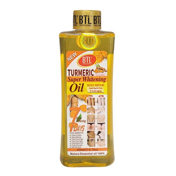 BTL Turmeric Super Whitening Oil 200ml