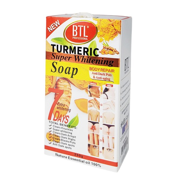 BTL Super Whitening Soap 250g - Turmeric