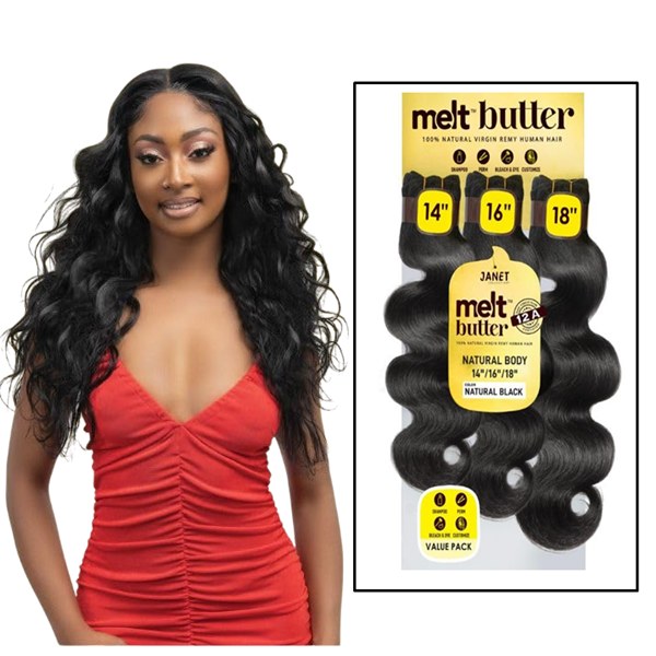 Melt Butter 12A Silky 3 Bundles - Body Wave