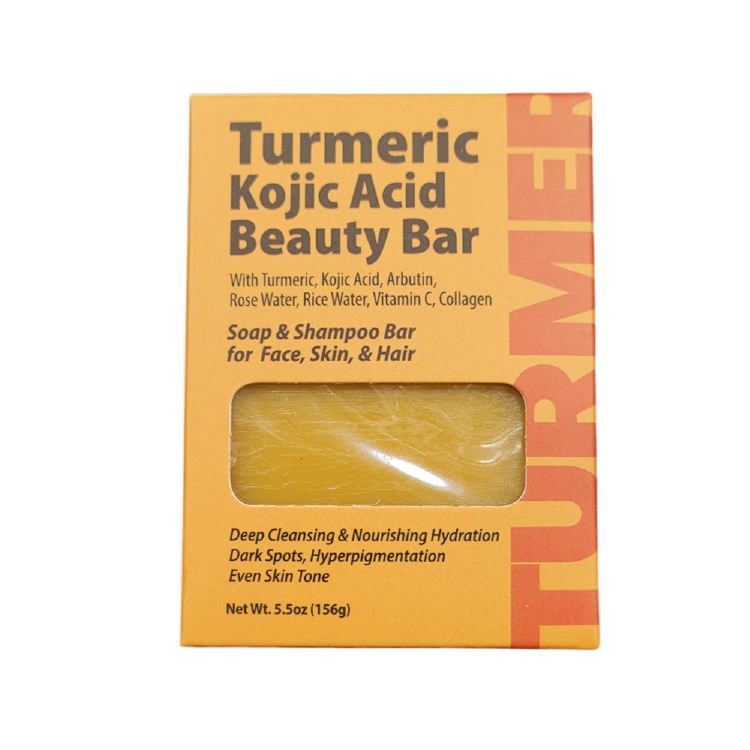 By Nature Tumeric Kojic Acid Beauty Bar Soap 5.5oz