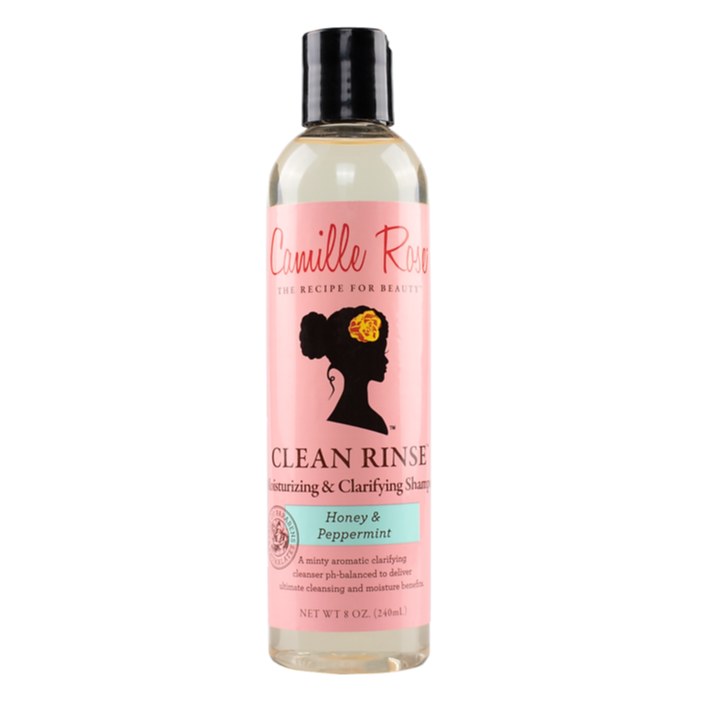 Camille Rose Clean Rinse  Honey & Peppermint Moisturising & Clarifying Shampoo 8oz