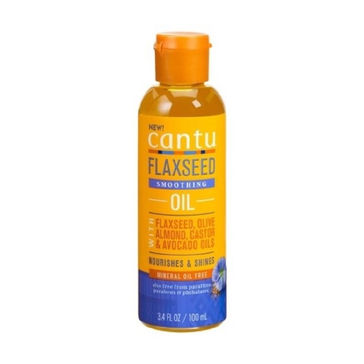 Cantu Smoothing Oil, Flaxseed - 3.4oz