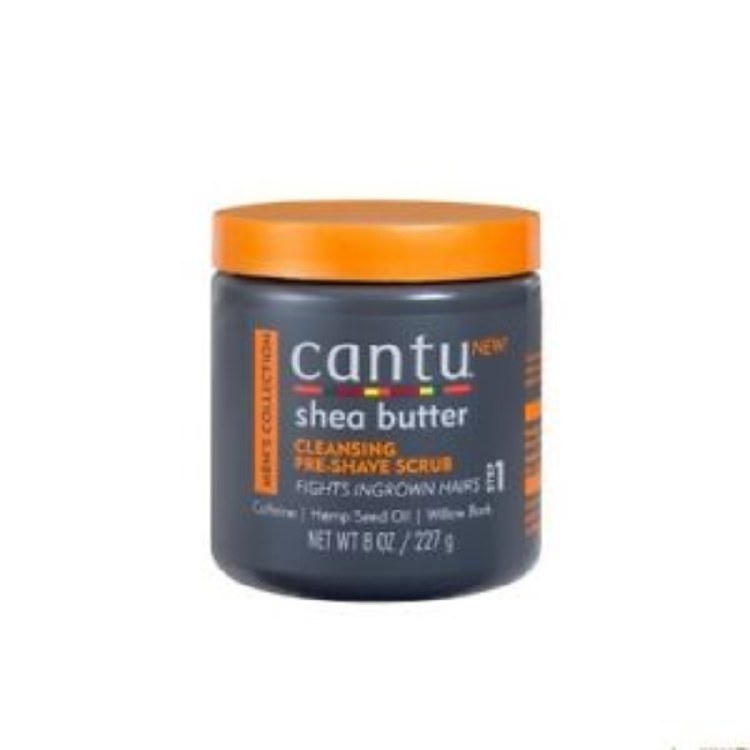 Cantu Men's Cleaning Pre Shave Scrub - 8oz