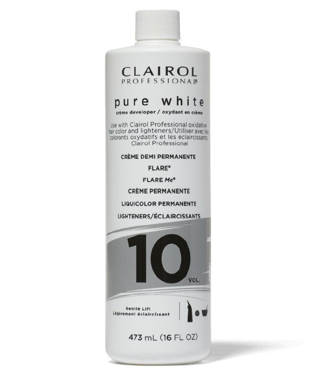 Clairol Professional Pure White 10 Volume Developer 16oz