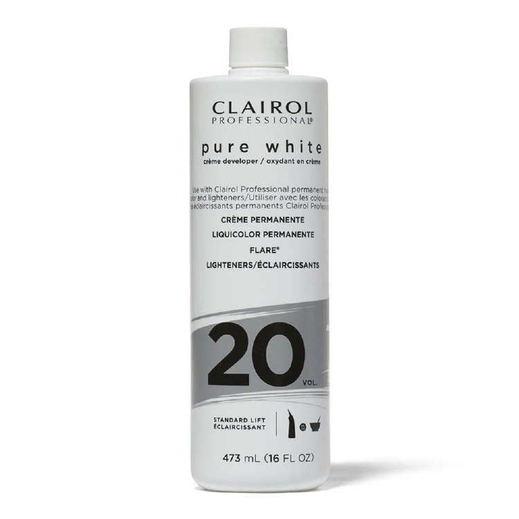 Clairol Professional Pure White 20 Volume Developer 16oz