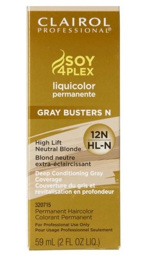 Clairol Soy4Plex LiquiColor Permanent Hair Color - 12N/HLN - High Lift Neutral Blonde - 2oz