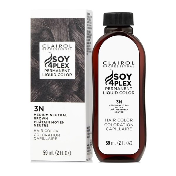 Clairol Soy4Plex LiquiColor Permanente 2oz - 3N - Medium Neutral Brown