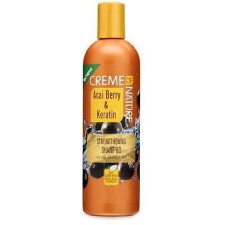 Creme of Nature Acai Berry & Keratin Strengthening Shampoo 12oz