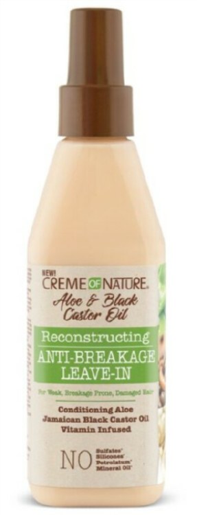 Creme of Nature Aloe & Black Castor Oil Anti-Breakage Leave-In 8oz