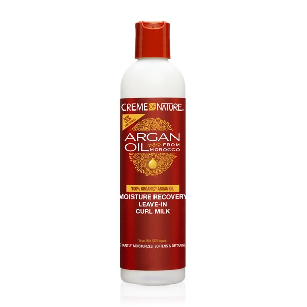 Creme of Nature Argan Oil Moisture Recovery Leave-In Curl Milk 8oz