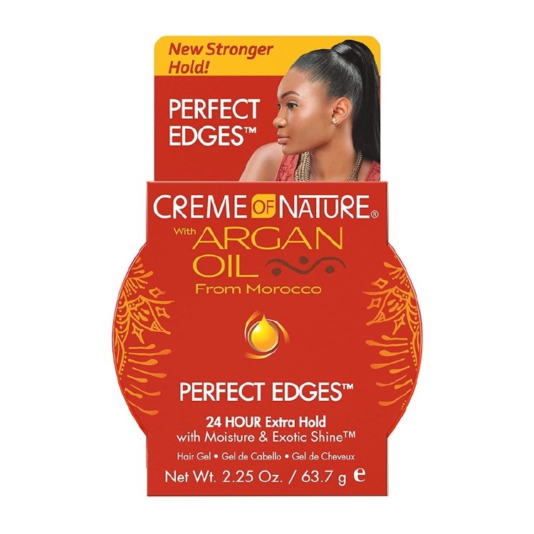 Creme of Nature Argan Oil Perfect Edges 2.25oz - Dark Brown