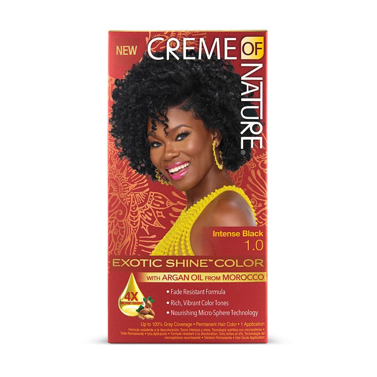 Creme of Nature Exotic Shine Hair Color 1.0 - Intense Black