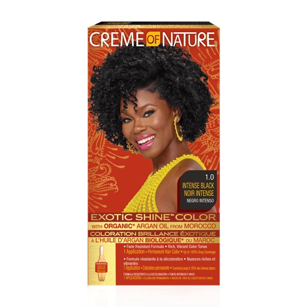Creme of Nature Exotic Shine Hair Color 1.0 - Intense Black