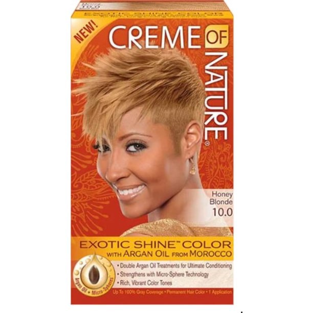 Creme of Nature Exotic Shine Hair Color 10.00 - Honey Blonde