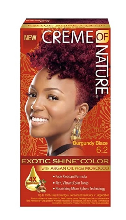 Creme of Nature Exotic Shine Hair Color 6.2 - Burgundy Blaze