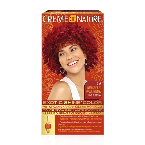 Creme of Nature Exotic Shine Hair Color 7.6 - Intense Red