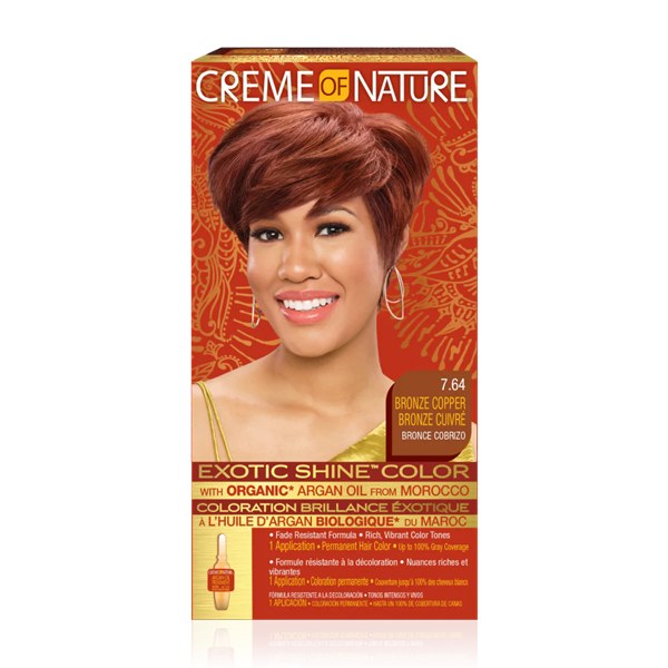 Creme of Nature Exotic Shine Hair Color 7.64 - Bronze Copper