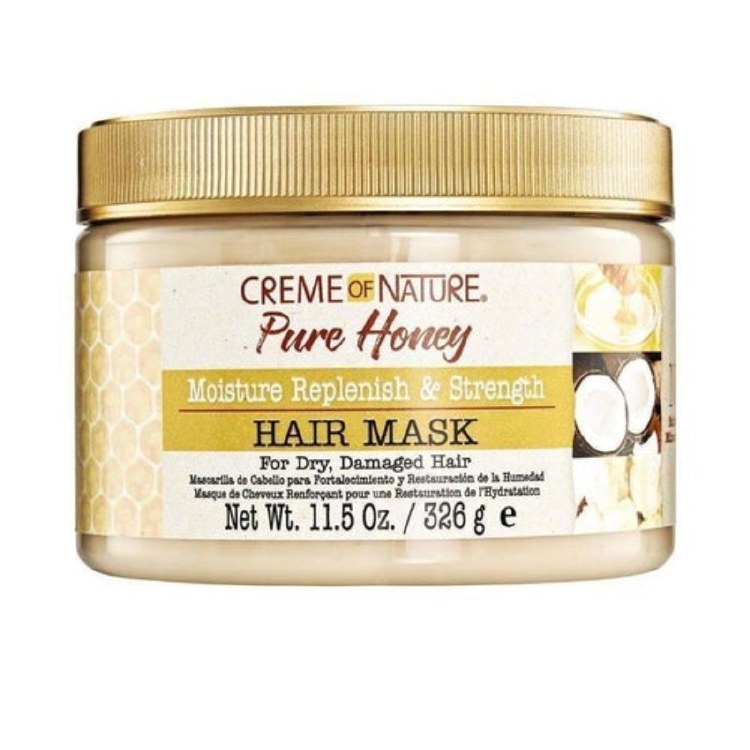 Creme of Nature Pure Honey Moisture Replenish & Strength Hair Mask 11.5oz