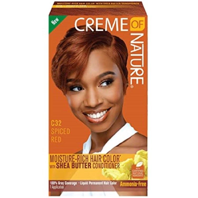 Creme of Nature Liquid Permanent Hair Color C32 - Spiced Red